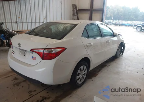 2015 Toyota Corolla L from USA, damaged, VIN 2T1BURHE6FC362642